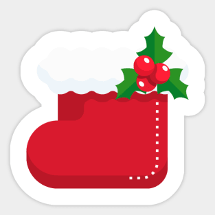 Christmas Sock Sticker